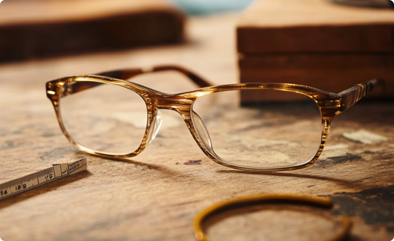 Wie misst man die Brillengröße?