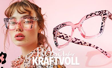 ZEELOOL bringt rosafarbene Brillen mit Leopardenmuster für Frauen für einen schönen Look heraus