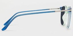 Walden Blau-Grün Cateye Brille3