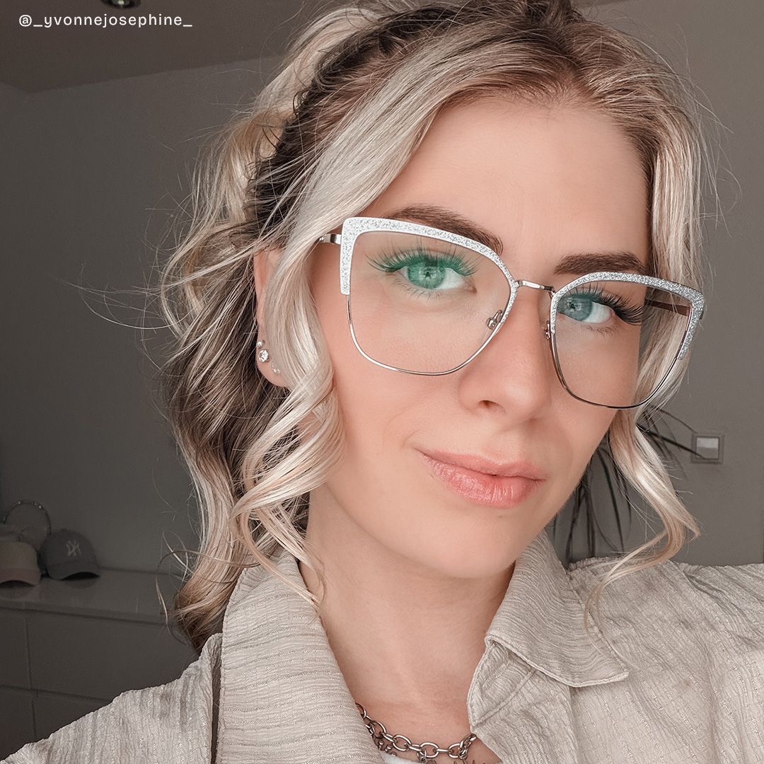 Javier Silber Rechteckig Brille11