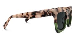 Benitez Grün-Tortoise Quadratisch Brille3