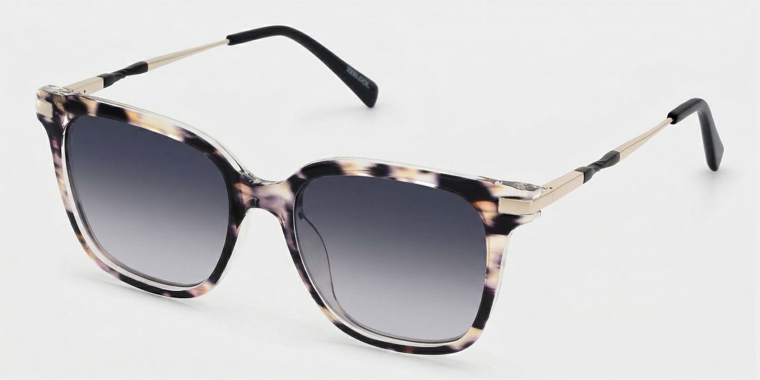 Jacqui Tortoise Quadratisch Brille2