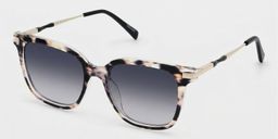 Jacqui Tortoise Quadratisch Sonnenbrille2