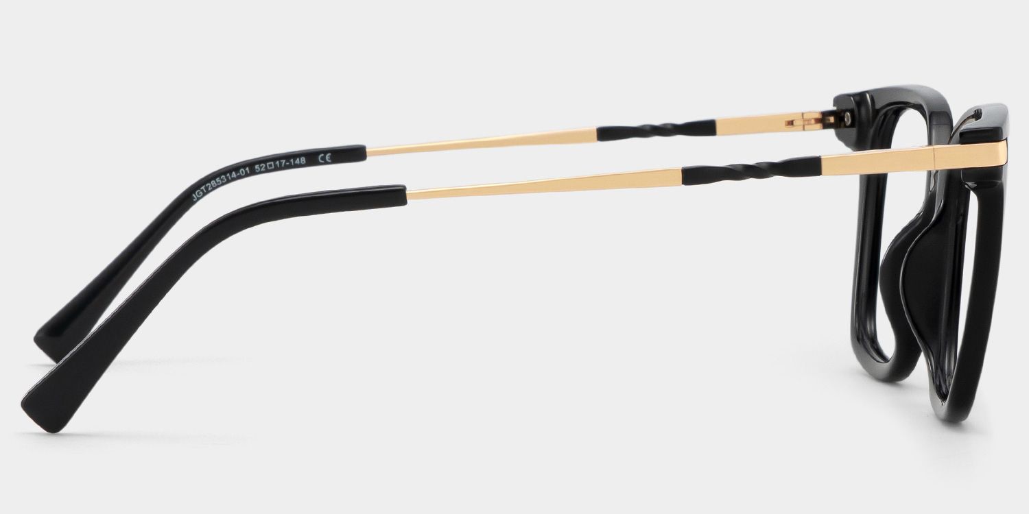 Jacqui Schwarz Quadratisch Brille4