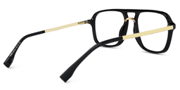 Berkeley Schwarz Pilot Brille2