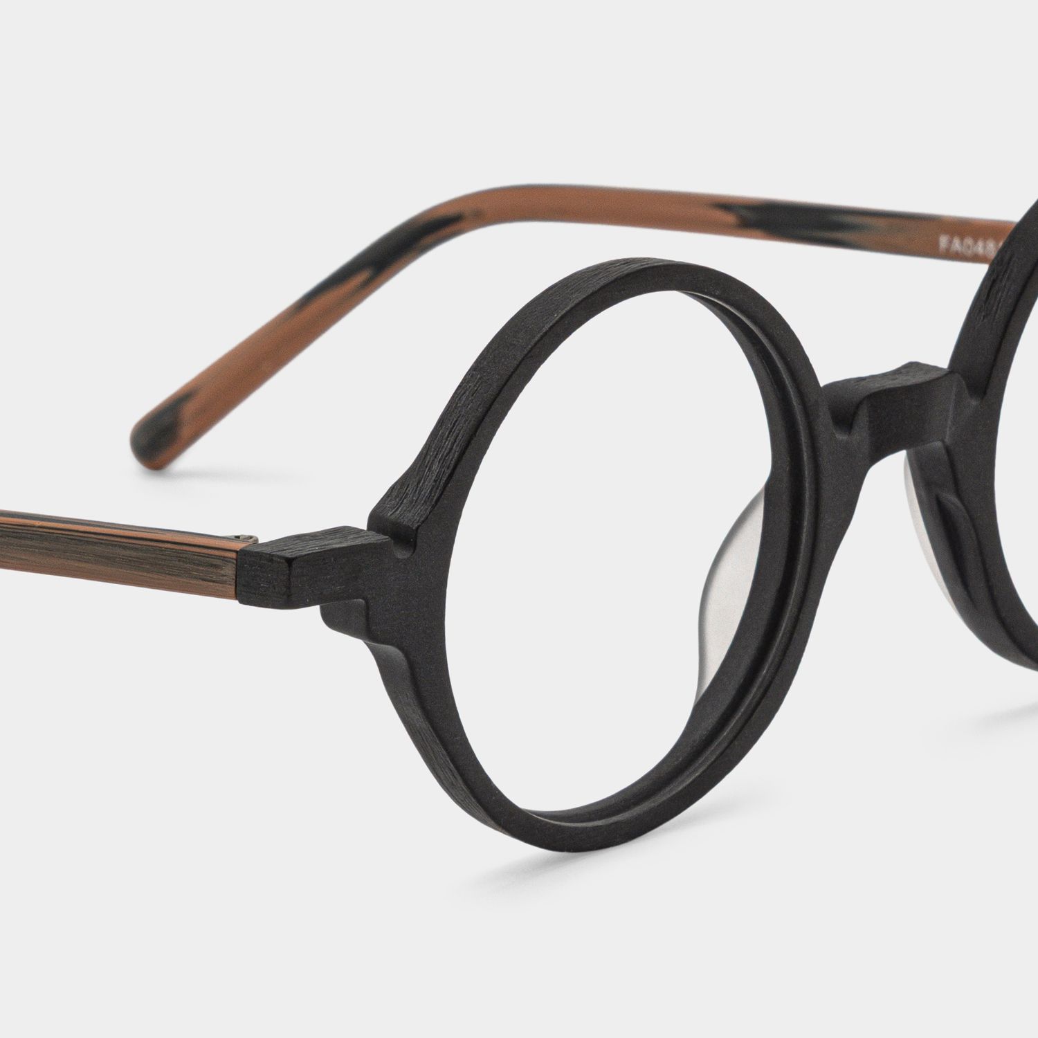 Otto Schwarz Rund Brille4
