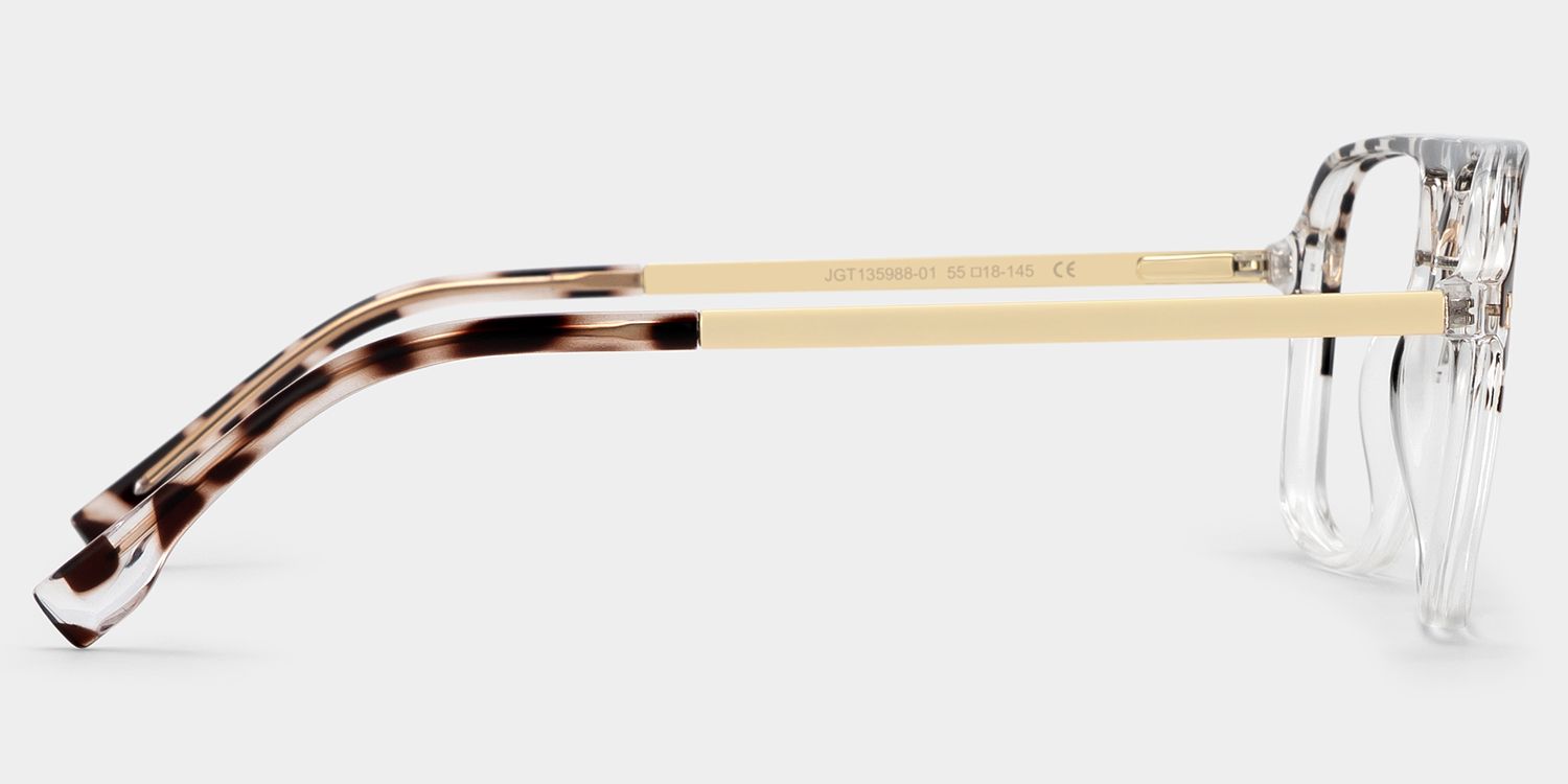 Berkeley Schwarz-Tortoise Pilot Brille3