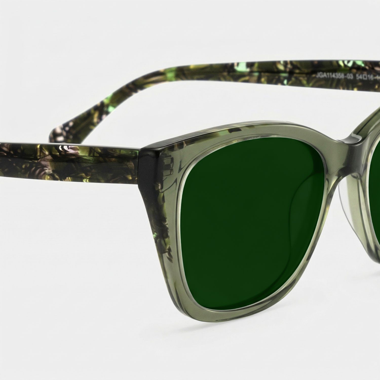 Maple Grün Butterfly Polarisierte Sonnenbrille zum Autofahren | ZEELOOL4