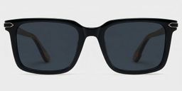 Noah Schwarz Rechteckig Sonnenbrille0