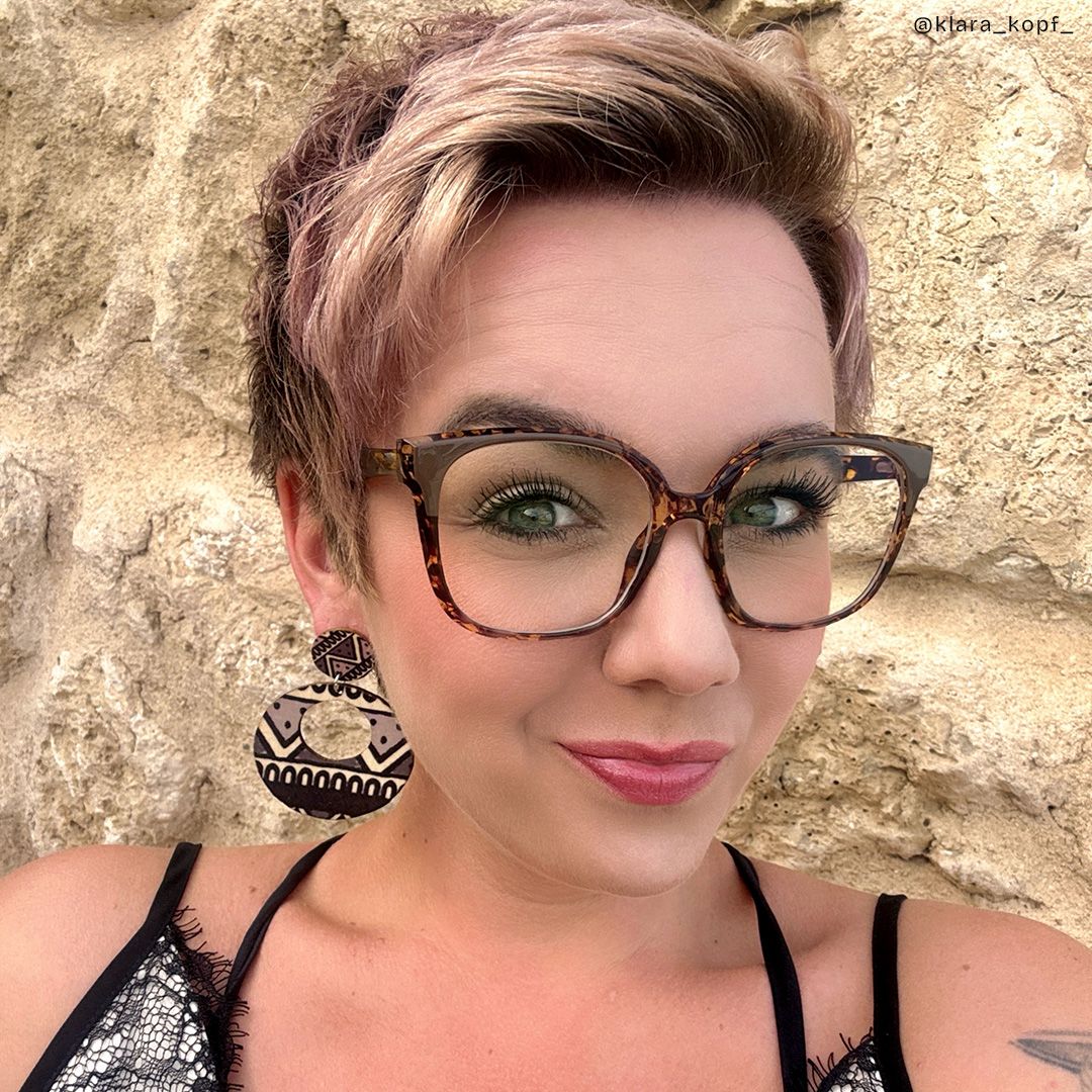 Siner Tortoise Quadratisch Brille5