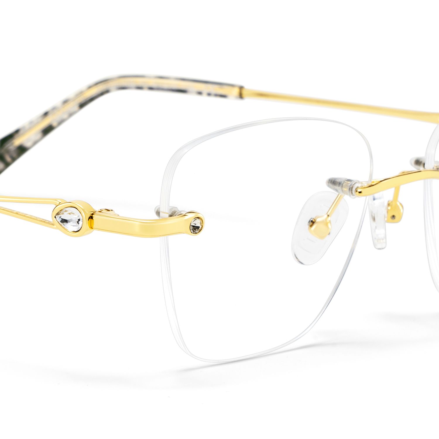 Seth Gold Rechteckig Brille4