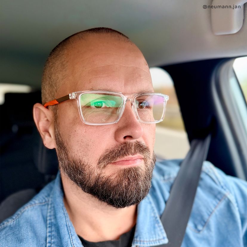 Active Klar Rechteckig Brille