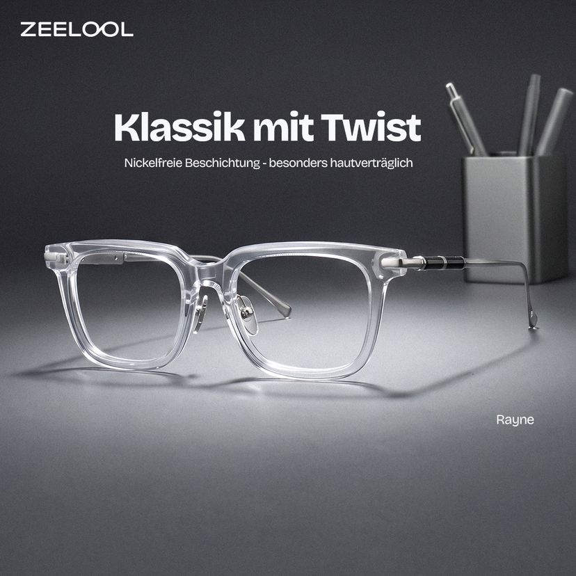 Rayne Klar Square Brille