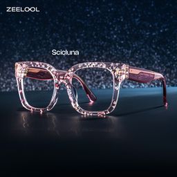 Scicluna Rosa Quadratisch Brille0
