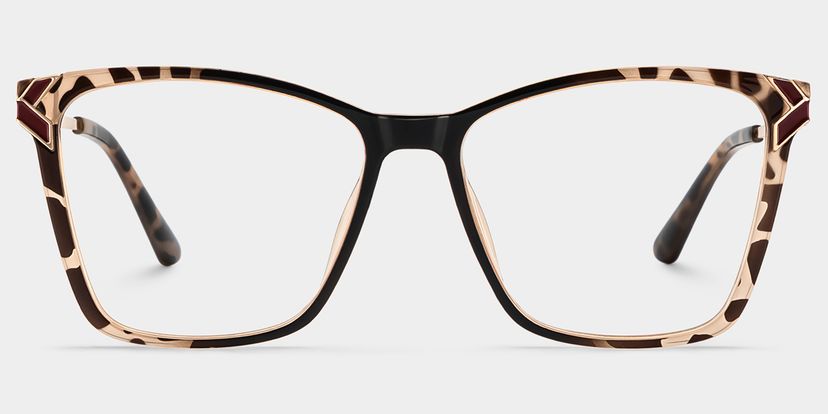 Tricee Tortoise Quadratisch Brille