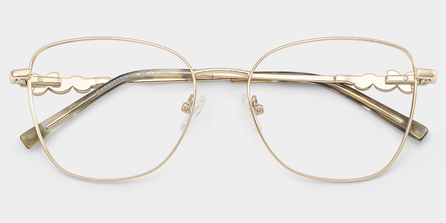 Lena Silber Schmetterling Brille4