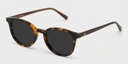 Allison Tortoise Rund Sonnenbrille2