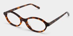 Everly Tortoise Oval Brille5