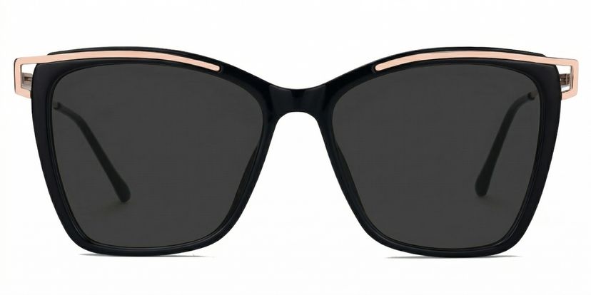 Matia Schwarz Quadratisch Brille