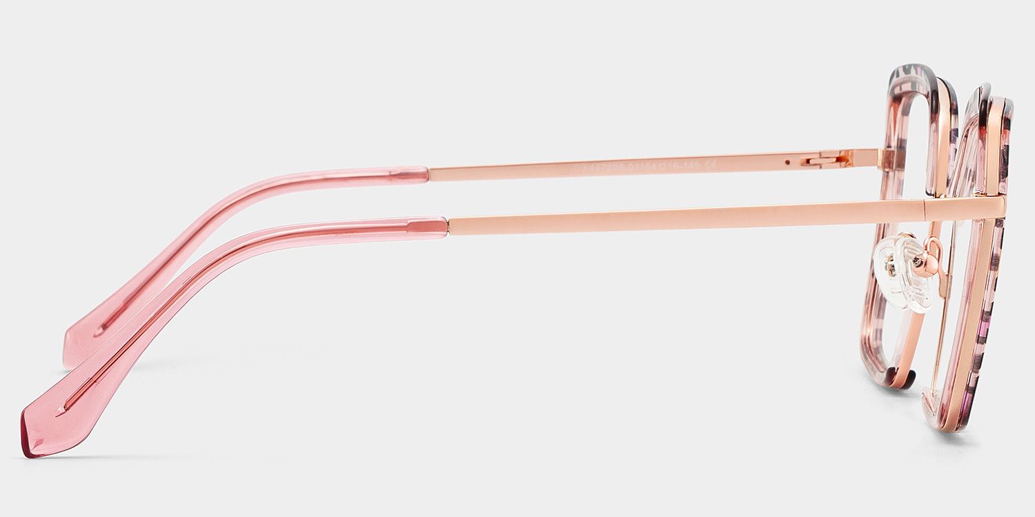 Chris Rosa-Leo Quadratisch Gemischte Materialien Brille4