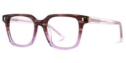 Pagel Lila Rechteckig Brille3