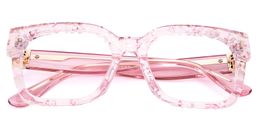 Scicluna Rosa Quadratisch Brille2