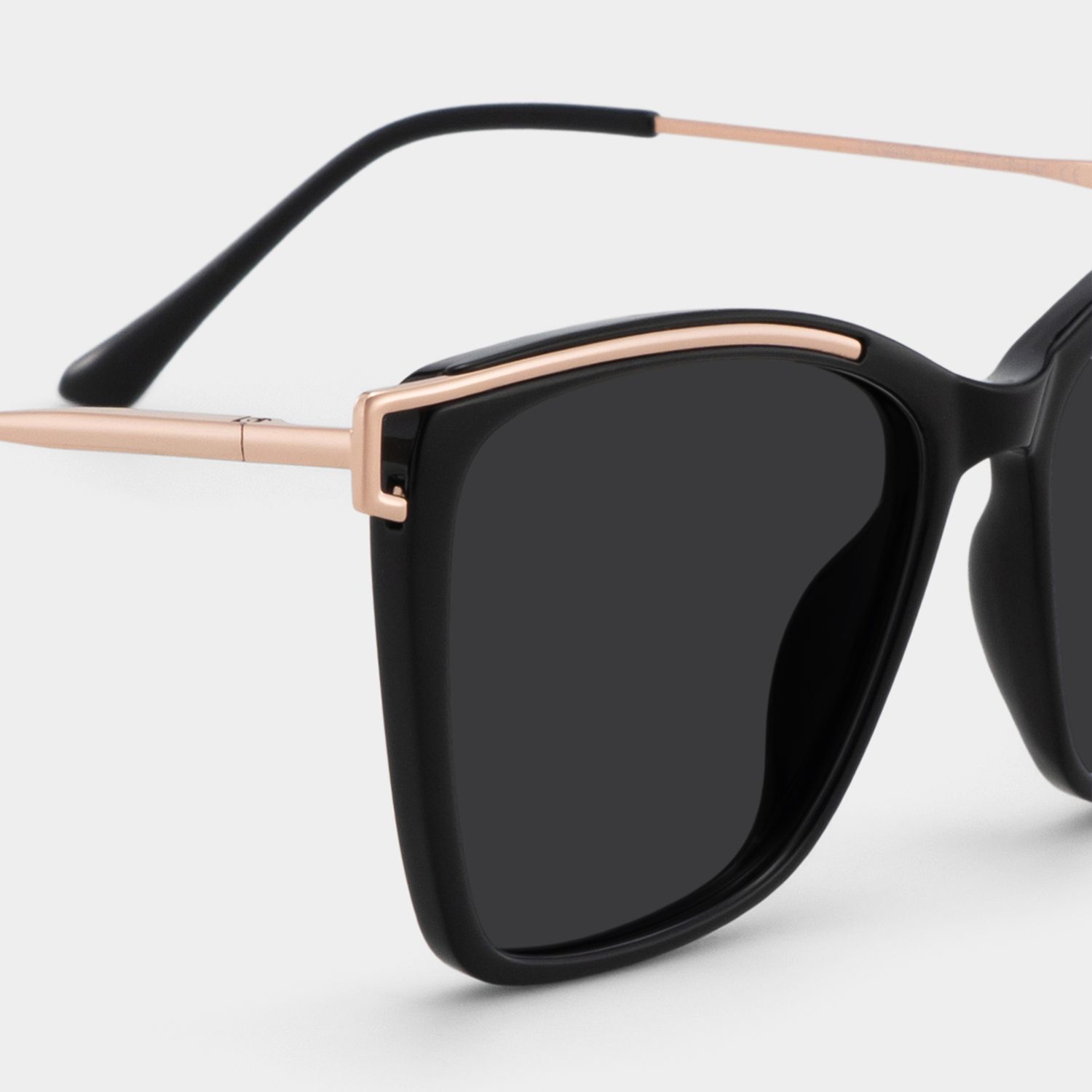 Matia Schwarz Quadratisch Brille4