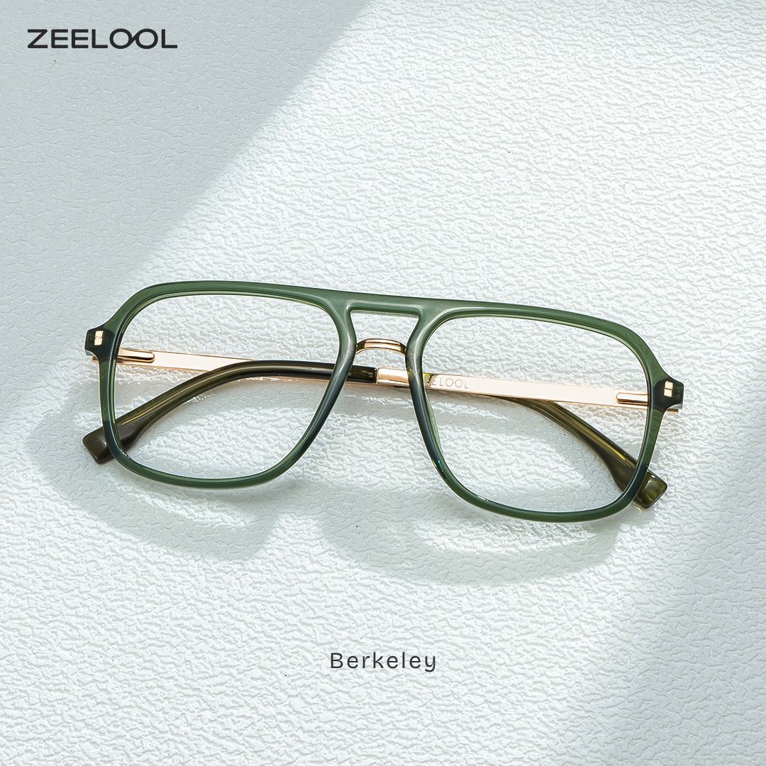 Berkeley Grün Pilot TR90 Brille1