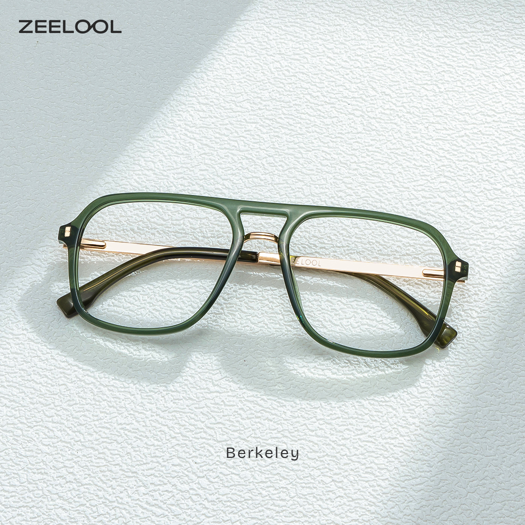 Berkeley Grün Pilot TR90 Brille1