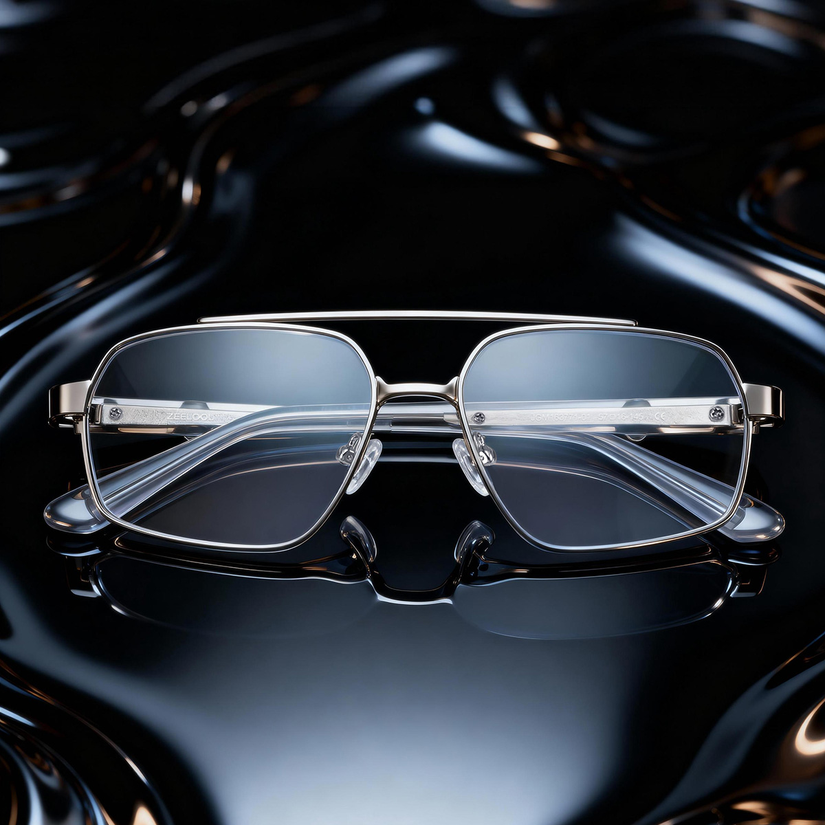 Sterling Silber Pilot Brille1