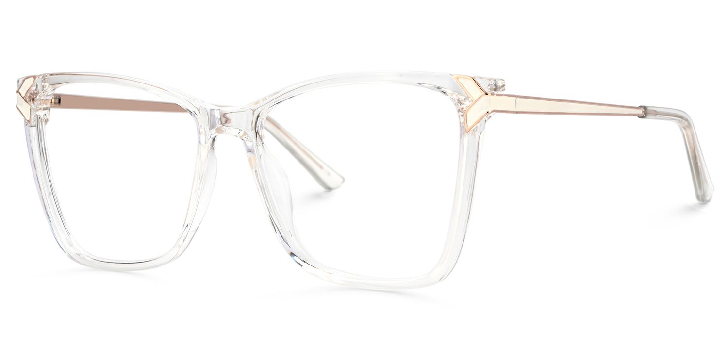 Tricee Klar Quadratisch Brille1