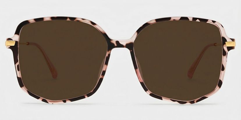Payton Tortoise Geometrisch Sonnenbrille