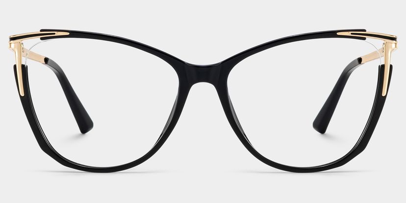 Pace Schwarz Cateye Brille