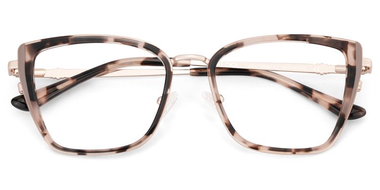 Juniper Tortoise Rechteckig Brille