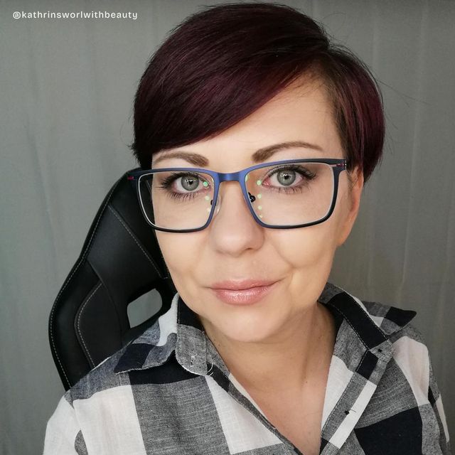 Roxana Blau Rechteckig Brille hover