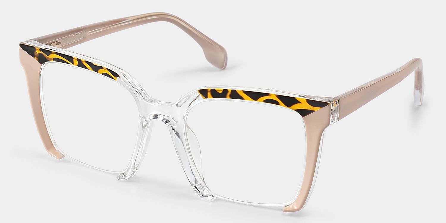 Misty Rosa Quadratisch Brille3