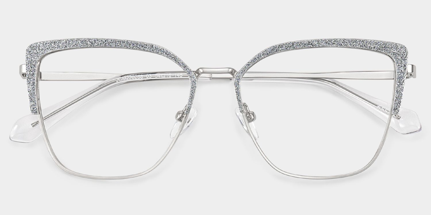 Javier Silber Rechteckig Brille4