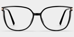 Walden Schwarz Quadratisch Brille0
