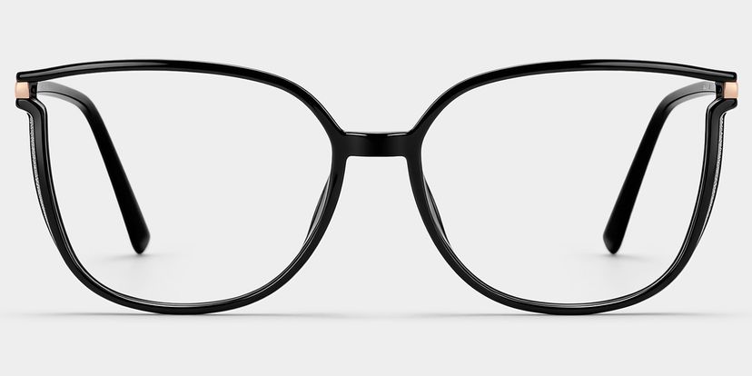 Walden Schwarz Quadratisch Brille