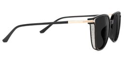 Walden Schwarz Cateye Brille2
