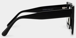Brandon Schwarz Quadratische Brille3