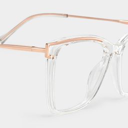 Matia Klar Quadratisch Brille4