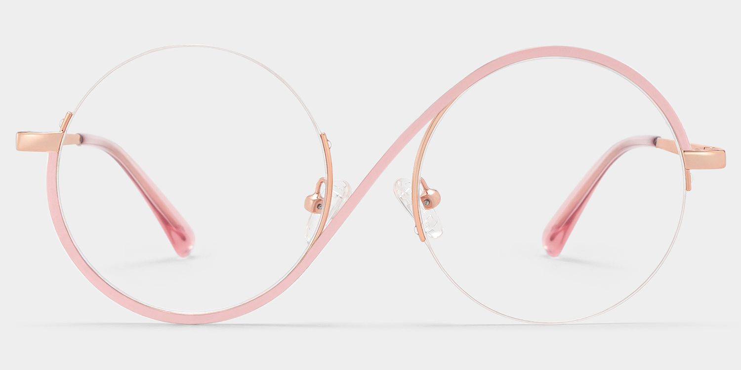 Alina Rosa Rund Brille0