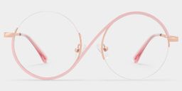 Alina Rosa Rund Brille0