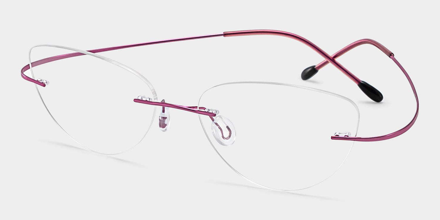 Evelyn Rosa Cat Eye Brille2