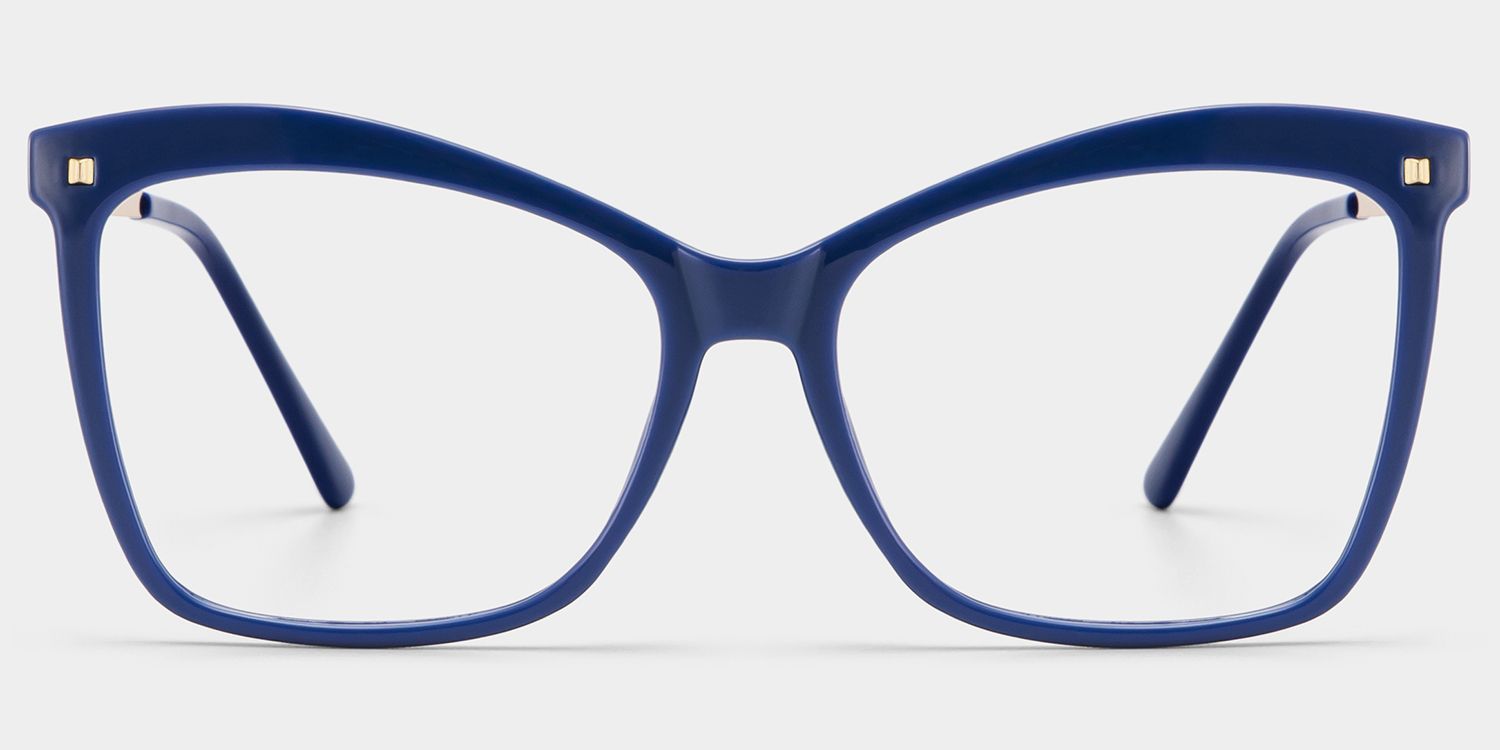 Isaebella Blau Schmetterling Brille0