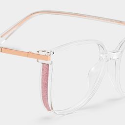 Walden Weiß Quadratisch Brille4