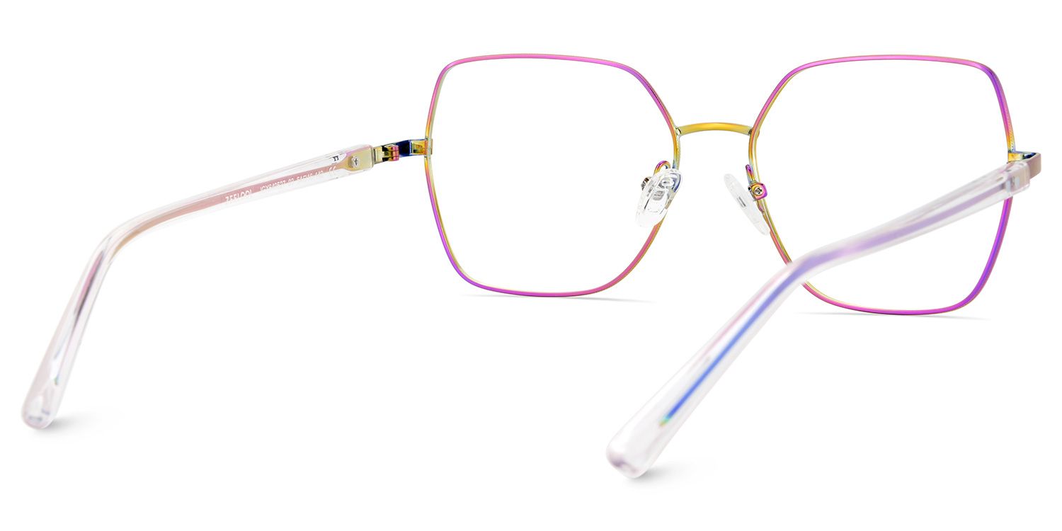 Billie Bunt Geometrisch Gemischte Materialien Brille6