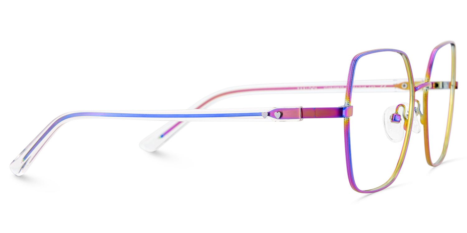 Billie Bunt Geometrisch Gemischte Materialien Brille5