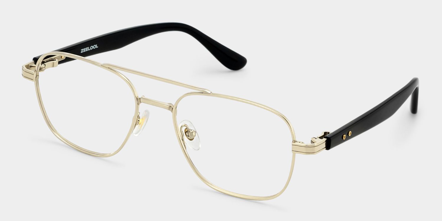 Anderson Gold Pilot Brille4